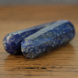 Lapis Lazuli Faceted Crystal Massage Wand