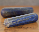 Lapis Lazuli Faceted Crystal Massage Wand