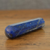 Lapis Lazuli Faceted Crystal Massage Wand
