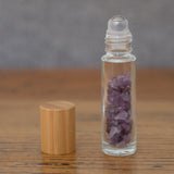 Lepidolite Crystal Roller Ball
