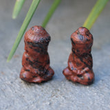 Mahogany Obsidian Crystal Mini Buddha