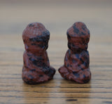 Mahogany Obsidian Crystal Mini Buddha