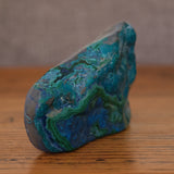 Malachite & Chrysocolla Crystal Polished Raw Chunk
