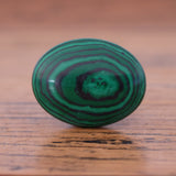 Malachite crystal Palm Stone