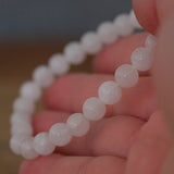 Moonstone Crystal Bead Bracelet