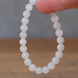 Moonstone Crystal Bead Bracelet