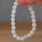 Moonstone Crystal Bead Bracelet