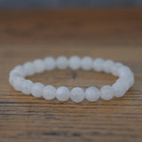 Moonstone Crystal Bead Bracelet