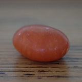 Orange Calcite Crystal Palm Stone