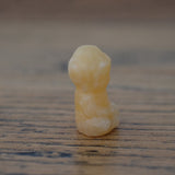 Orange Calcite Crystal Mini Buddha