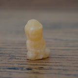 Orange Calcite Crystal Mini Buddha