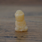 Orange Calcite Crystal Mini Buddha
