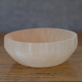 Orange Selenite Crystal Bowl