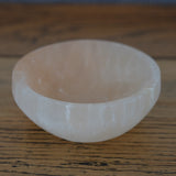 Orange Selenite Crystal Bowl