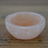 Orange Selenite Crystal Bowl