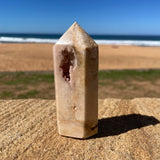 Pink Amethyst Crystal Tower