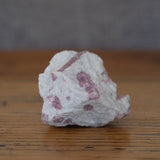 Pink Tourmaline in Quartz Rough Raw Crystal Chunk