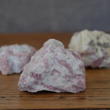 Pink Tourmaline in Quartz Rough Raw Crystal Chunk