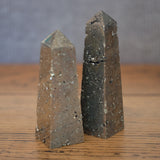Pyrite Cluster Crystal Tower Obelisks