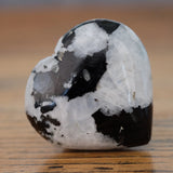 Rainbow Moonstone Crystal Heart