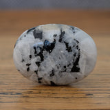 Rainbow Moonstone Crystal Palm Stone