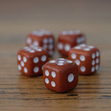 Red Jasper Crystal Dice