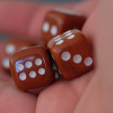 Red Jasper Crystal Dice