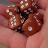 Red Jasper Crystal Dice