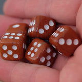 Red Jasper Crystal Dice