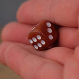 Red Jasper Crystal Dice