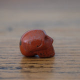 Red Jasper Crystal Skull