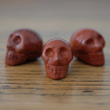 Red Jasper Crystal Skull