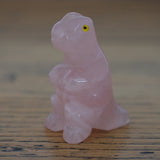 Rose Quartz Crystal Dinosaur
