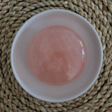 Rose Quartz Crystal Disc Palm Stone