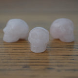 Rose Quartz Skull