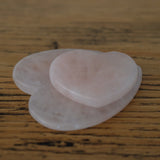 Rose Quartz Crystal Heart Slabs