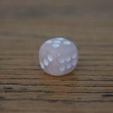 Rose Quartz Crystal Dice