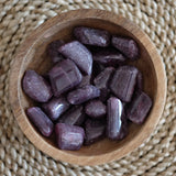 Ruby Crystal Tumbled Stone