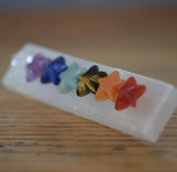 Selenite Crystal Star Chakra Wand