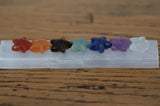 Selenite Crystal Star Chakra Wand