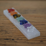 Selenite Crystal Star Chakra Wand