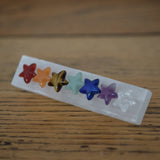 Selenite Crystal Star Chakra Wand