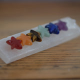 Selenite Crystal Star Chakra Wand