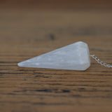 Selenite Crystal Pendulum