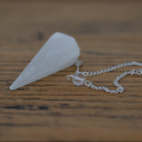 Selenite Crystal Pendulum