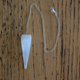Selenite Crystal Pendulum