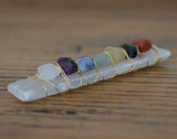 Selenite Star Chakra Wand