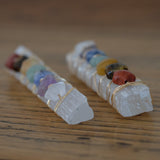 Selenite Star Chakra Wand