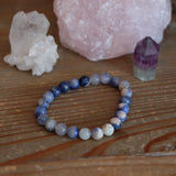 Sodalite Crystal Bracelet