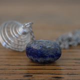 Spiral Crystal Holder with Chain
